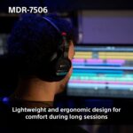 Sony MDR7506 Professional Large Diaphragm Headphone - Image 4
