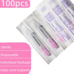 100 Pack 18Ga 1 Inch Sterile Disposable Injection Needle - Image 4