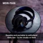 Sony MDR7506 Professional Large Diaphragm Headphone - Image 2