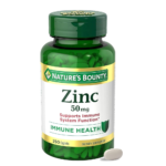 Nature’s Bounty Zinc 50mg, Immune Support & Antioxidant Supplement